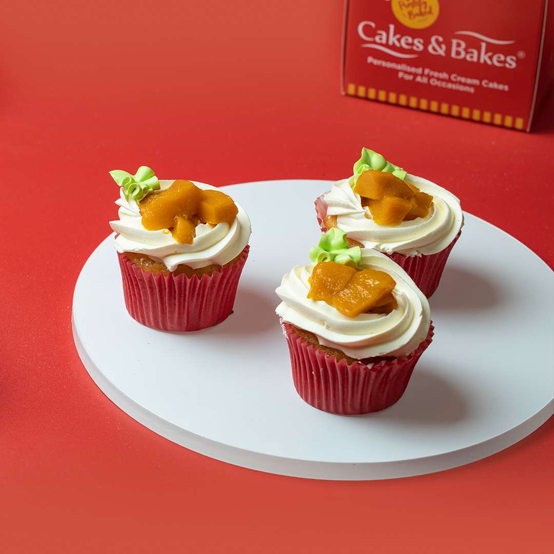 Mango Cup Cakes