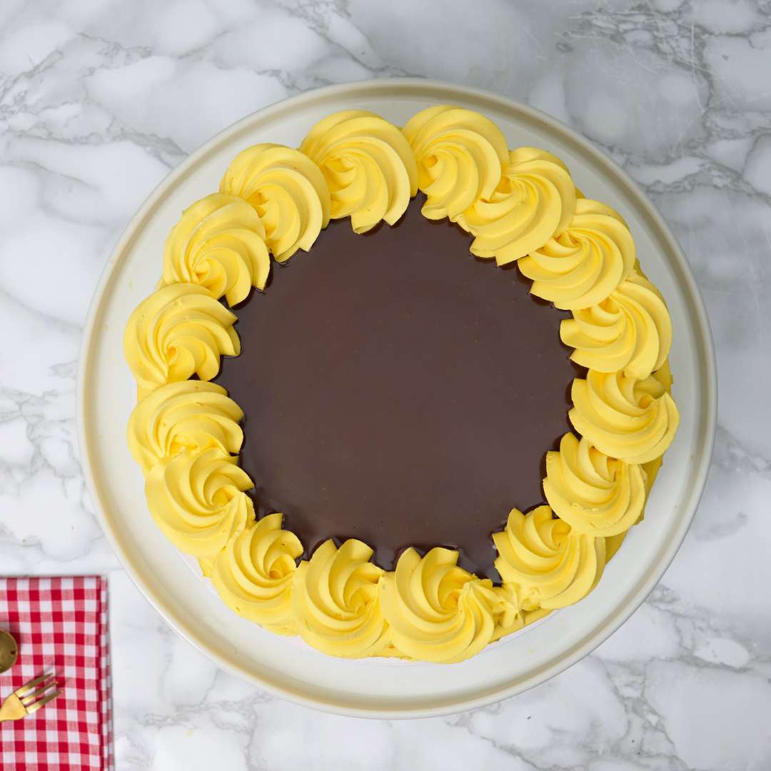 Mango Nutella Bliss Cake