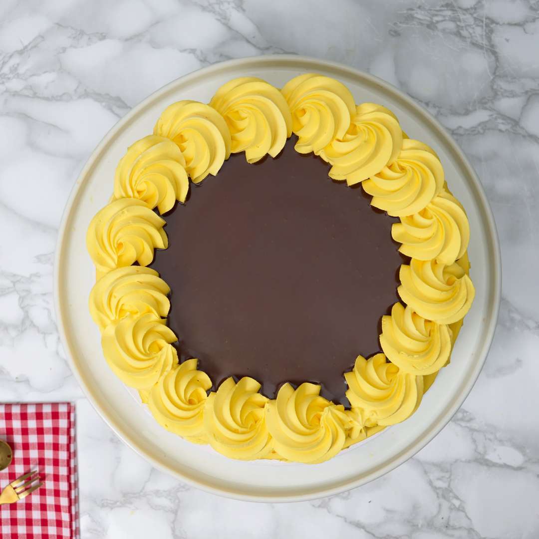 Mango Nutella Bliss Cake