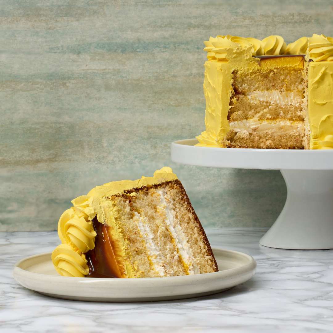 Mango Nutella Bliss Cake