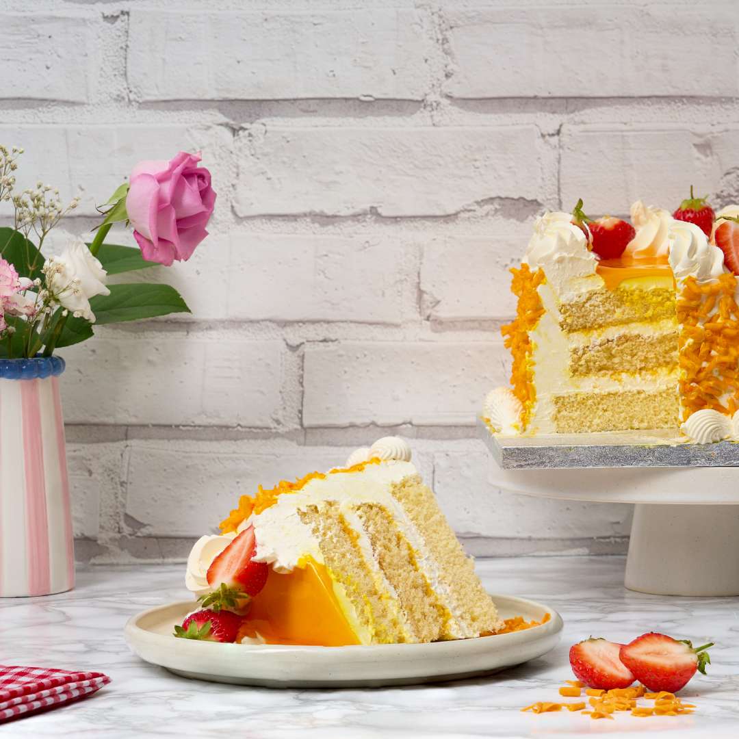 Mango Swirl cake