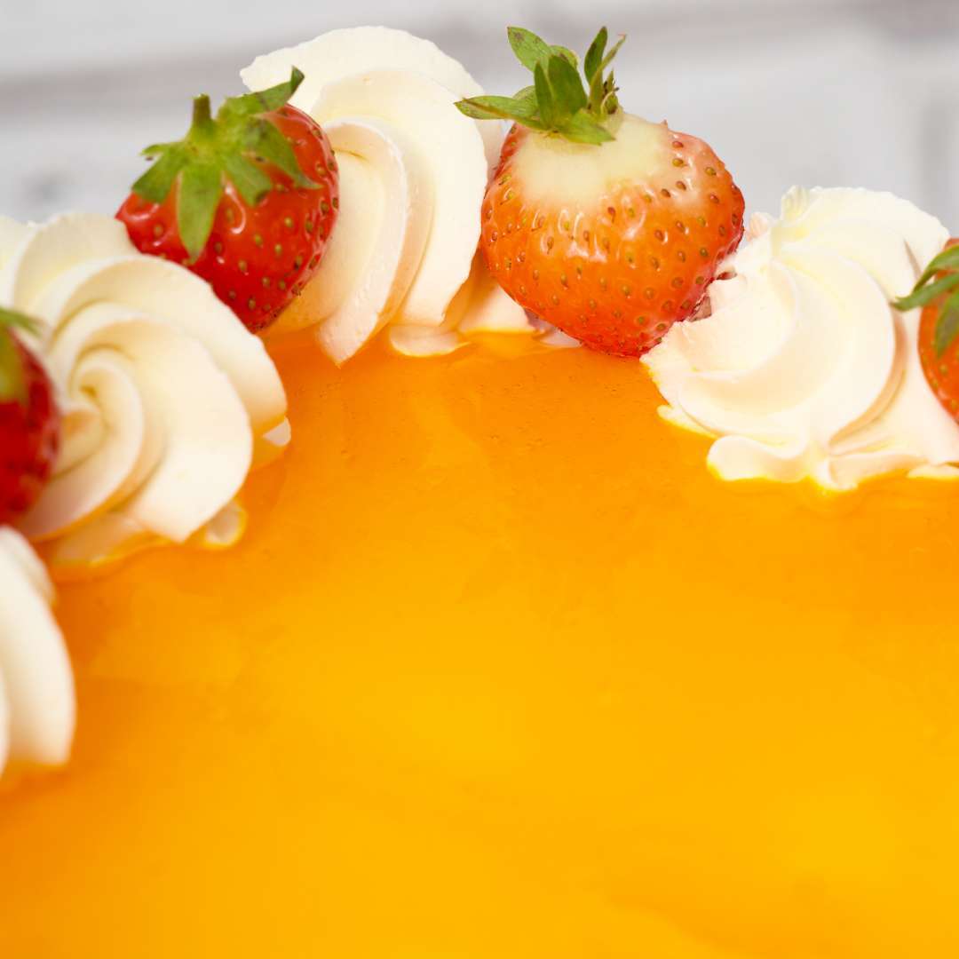 Mango Square Cake