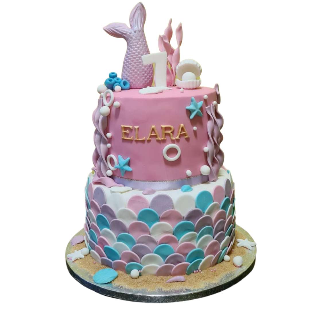 Mermaid Theme Cake | Cakes & Bakes | Cake Delivery