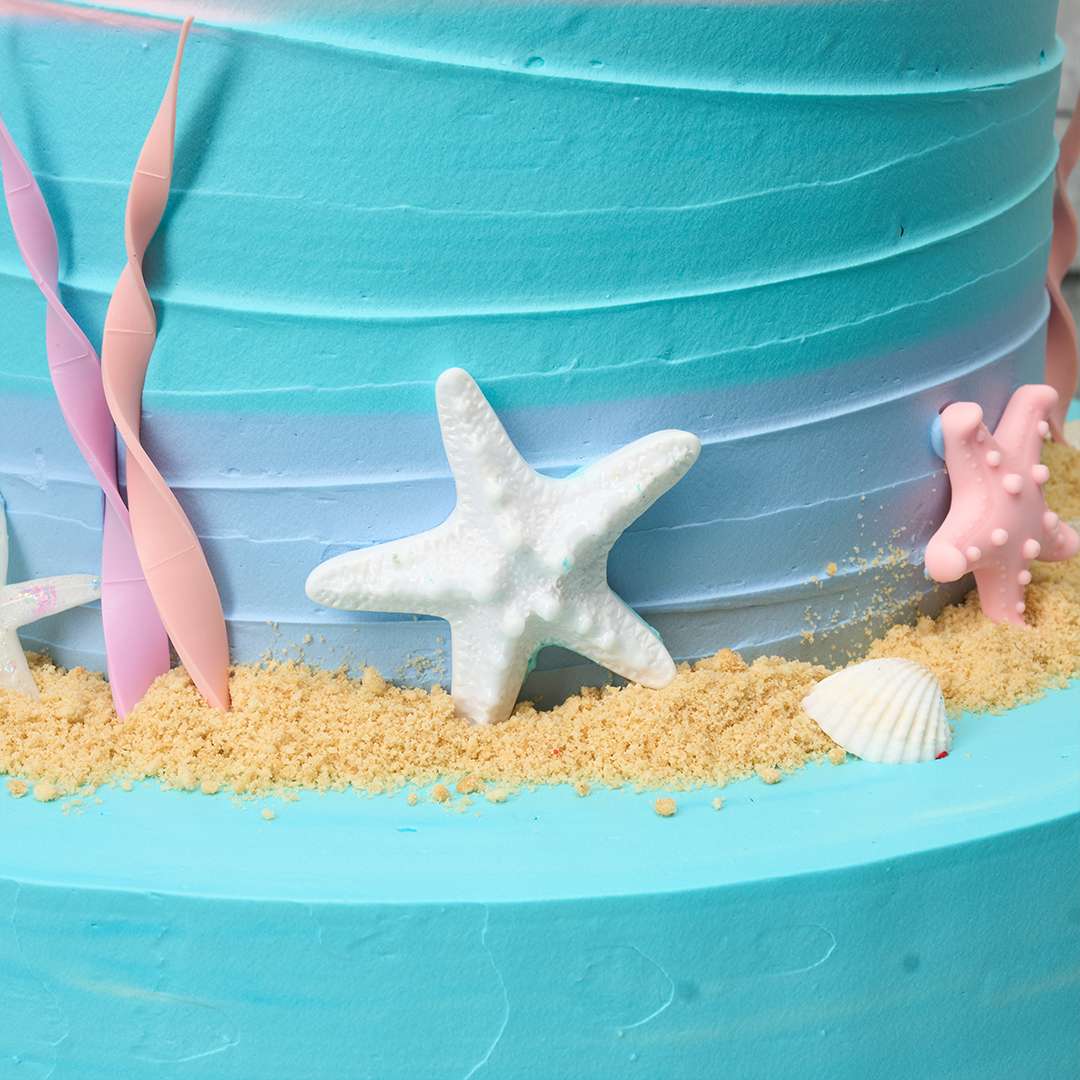 Mermaid Theme Cake