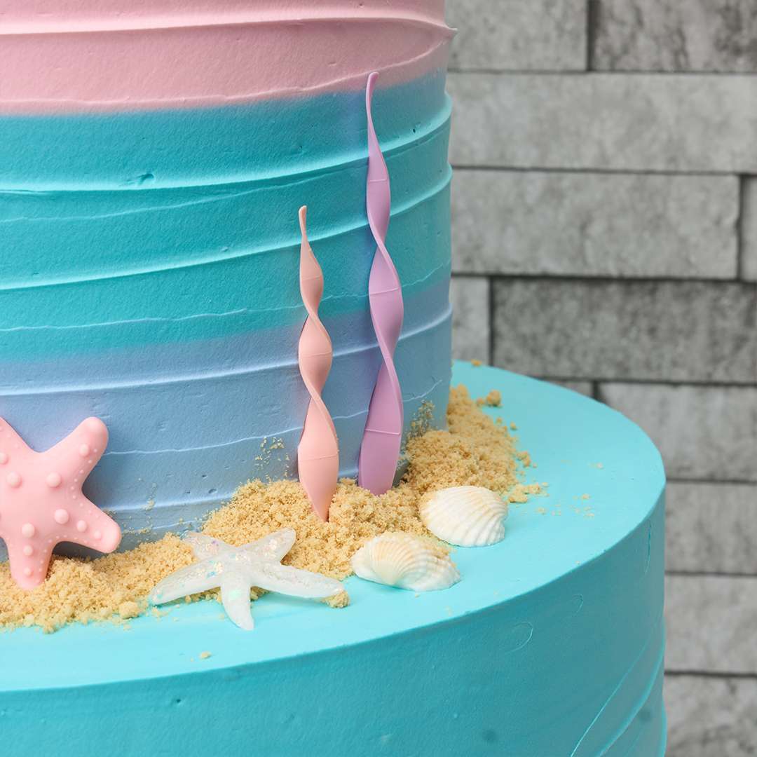 Mermaid Theme Cake