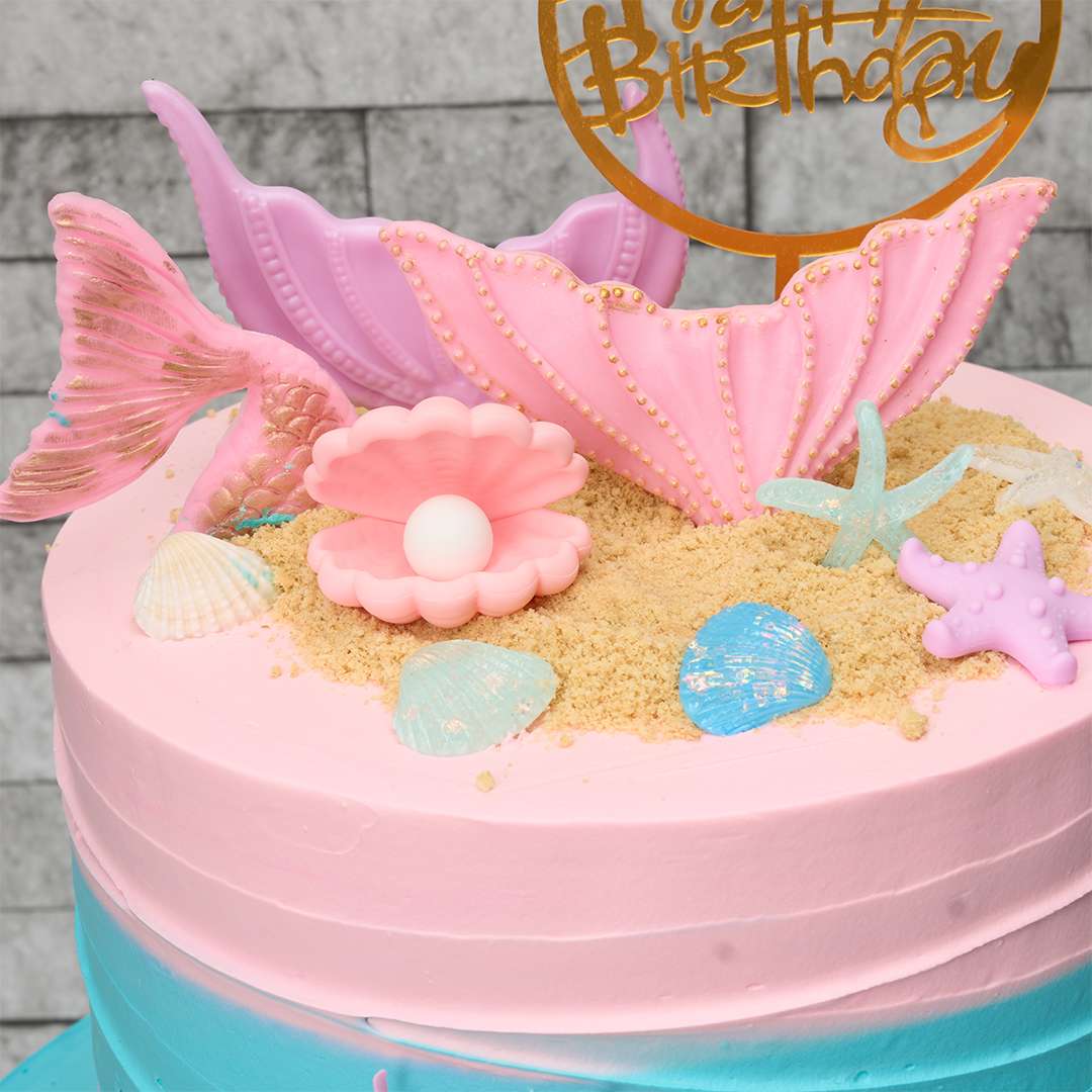 Mermaid Theme Cake