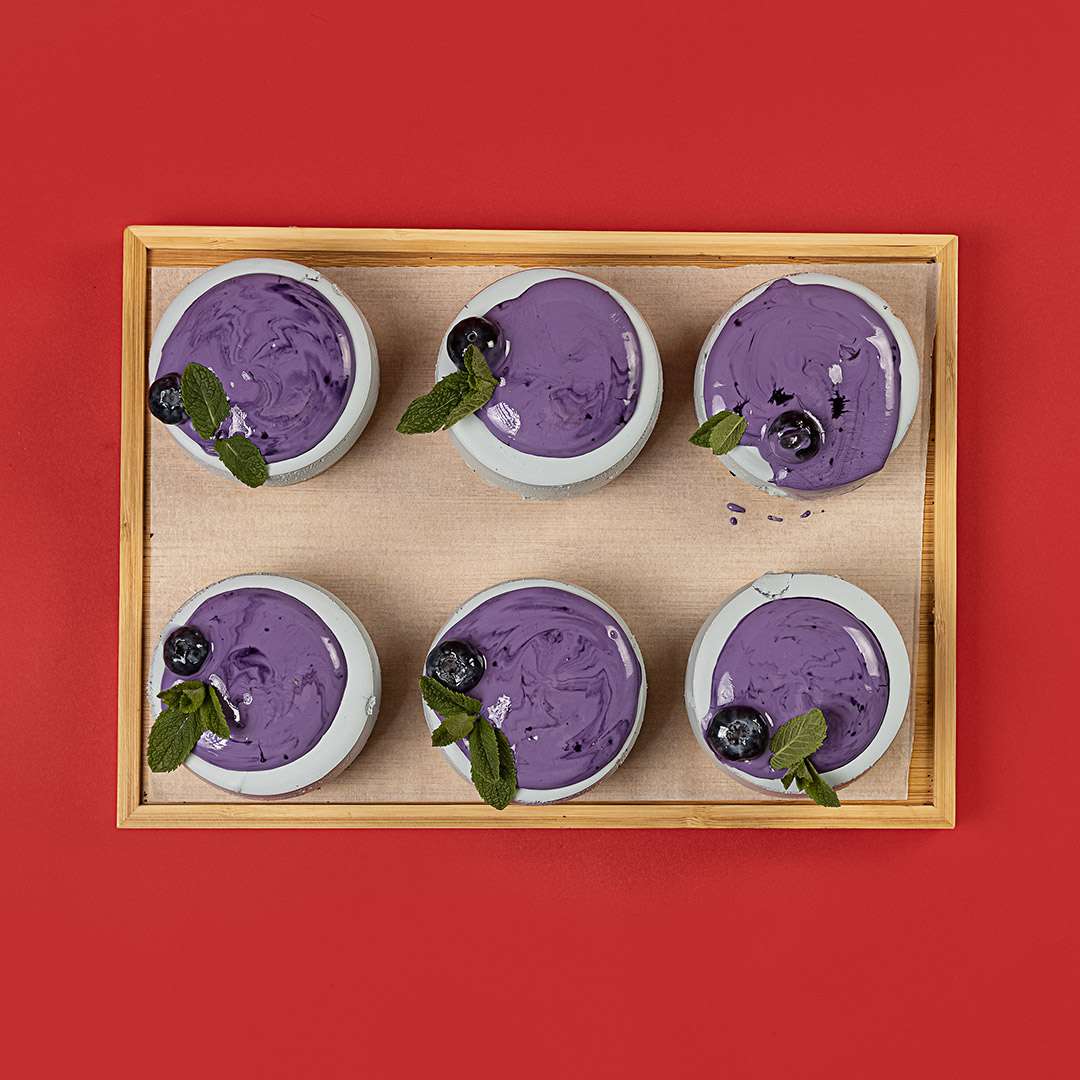 Mini Blueberry Cheese Cake