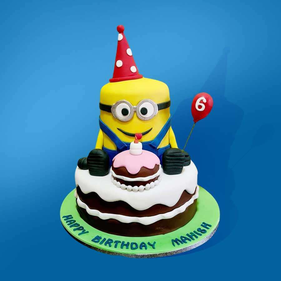 Minion Birthday Cake