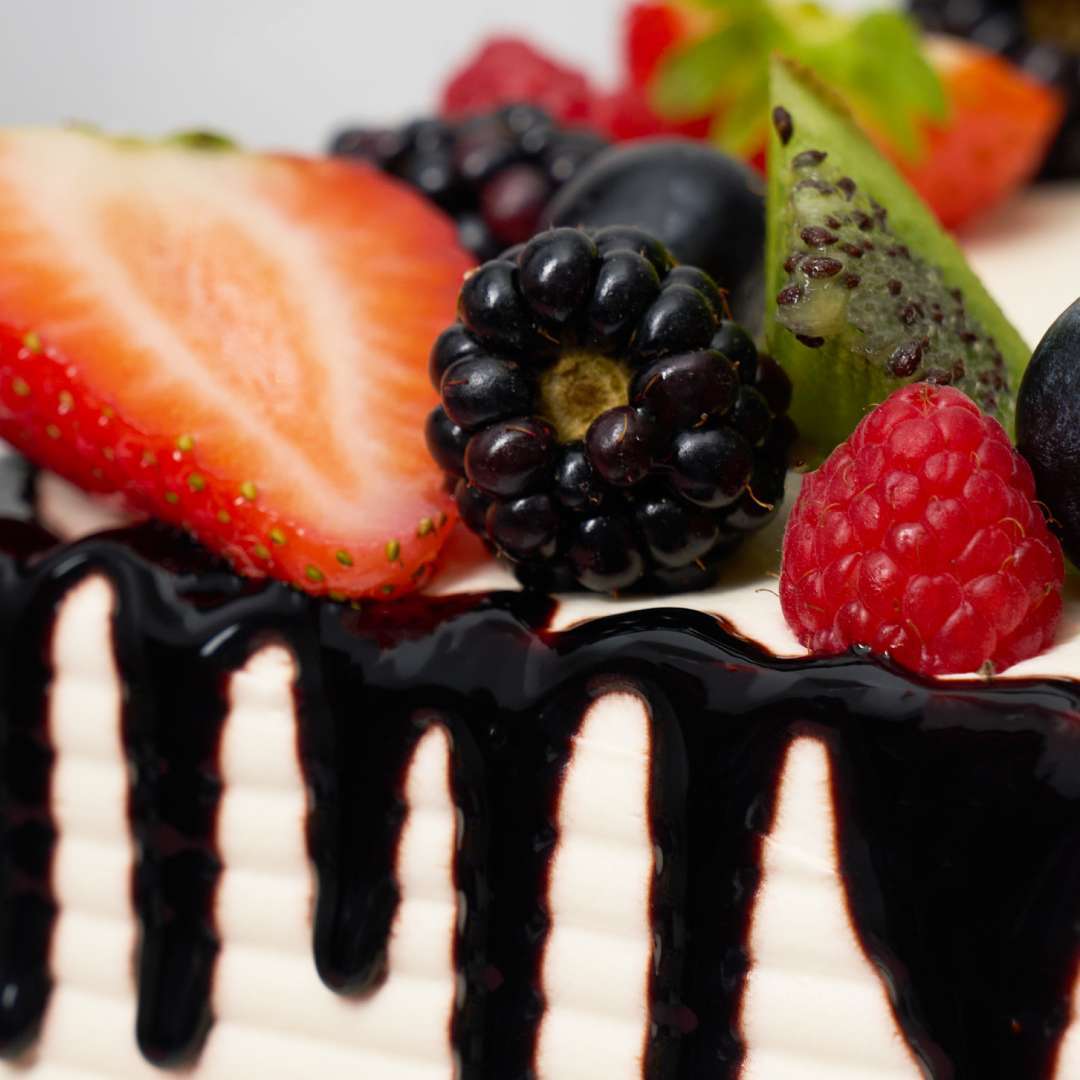 Mixed Fruit Square Cake