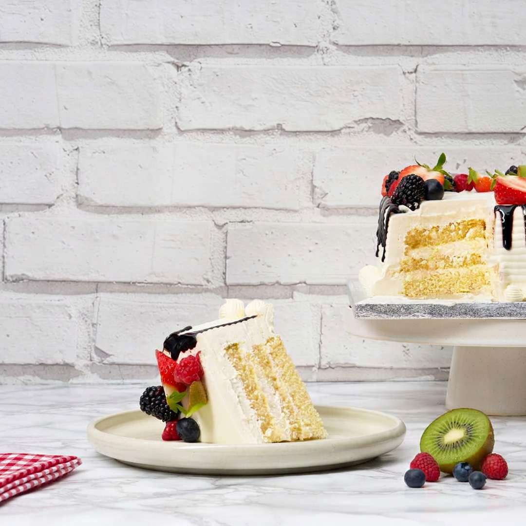 Mixed Fruit Square Cake
