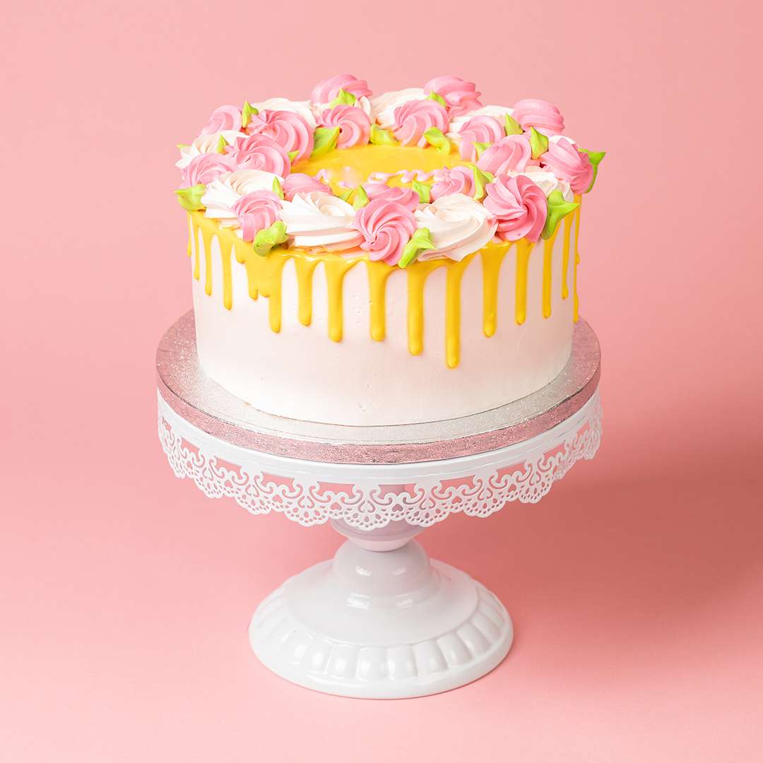 Mother's Day Floral Cake