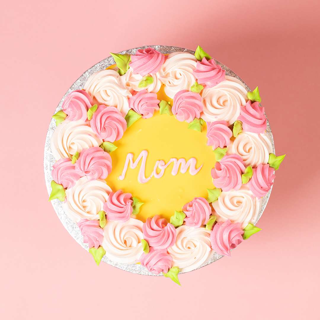 Mother's Day Floral Cake