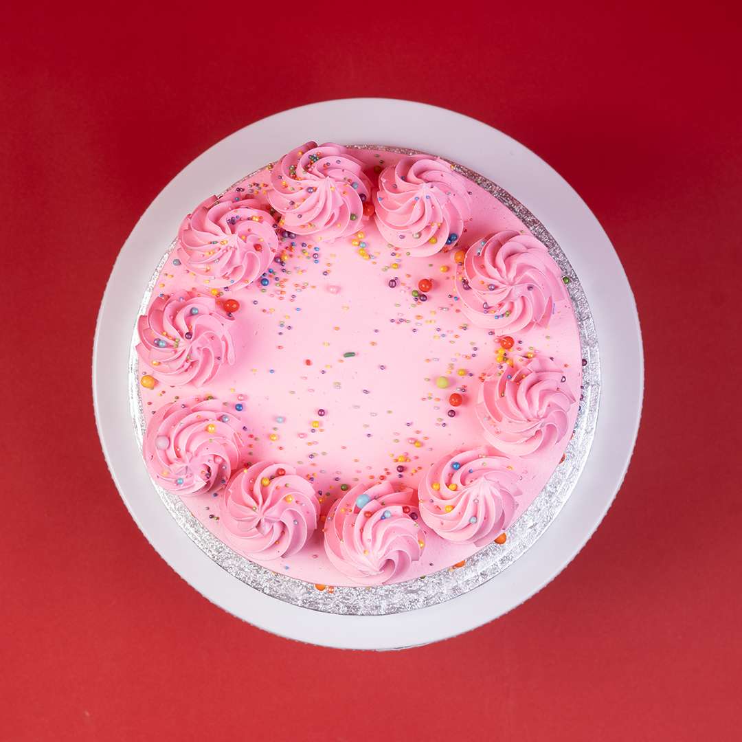 Rose Carousel Cake