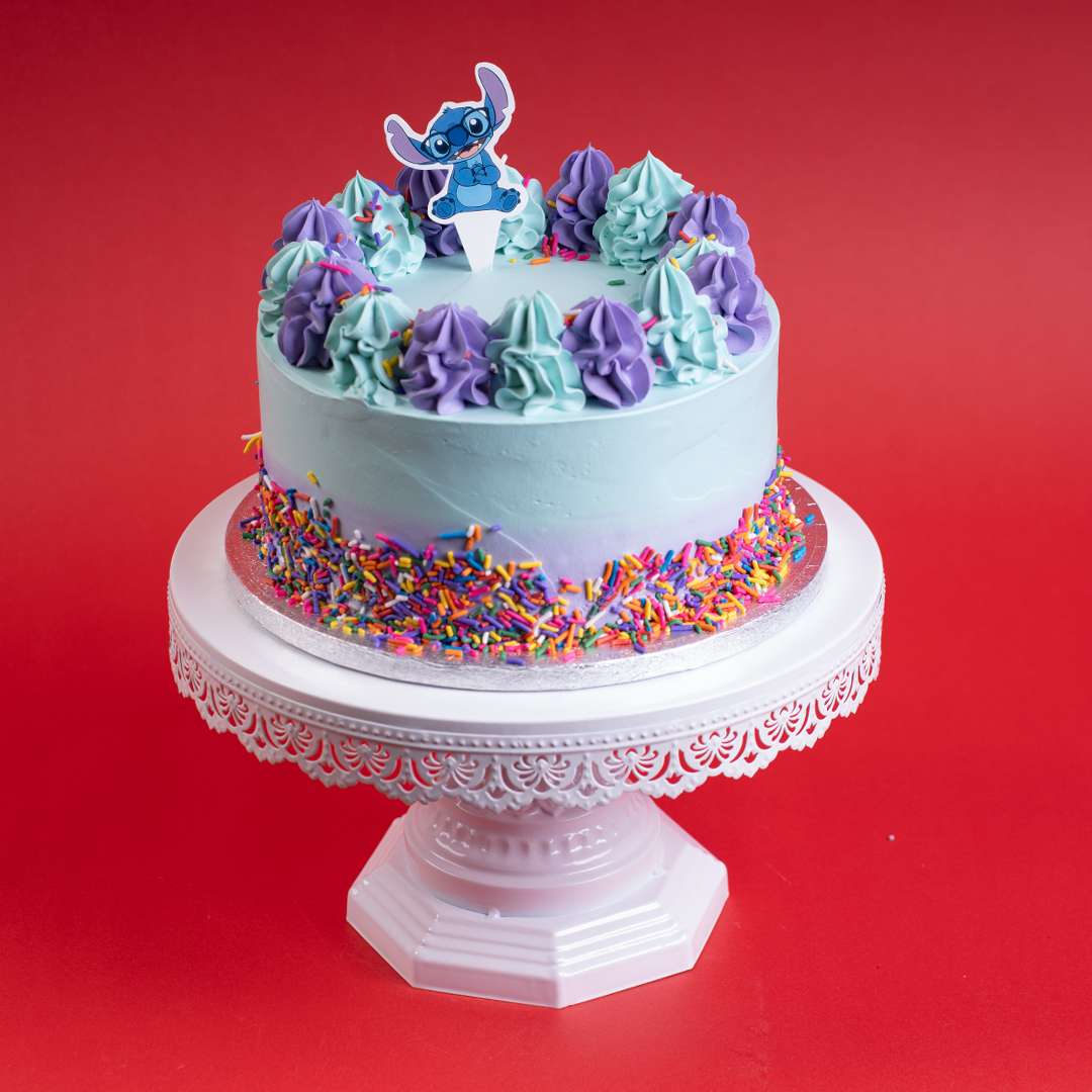 Stitch's Sweet Surprise Cake