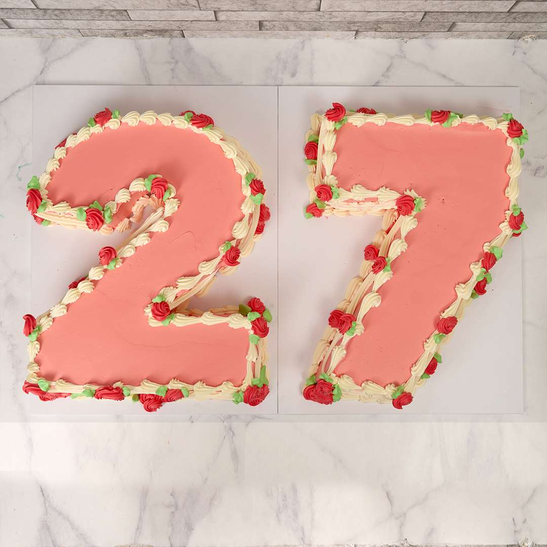 Number Cake 27