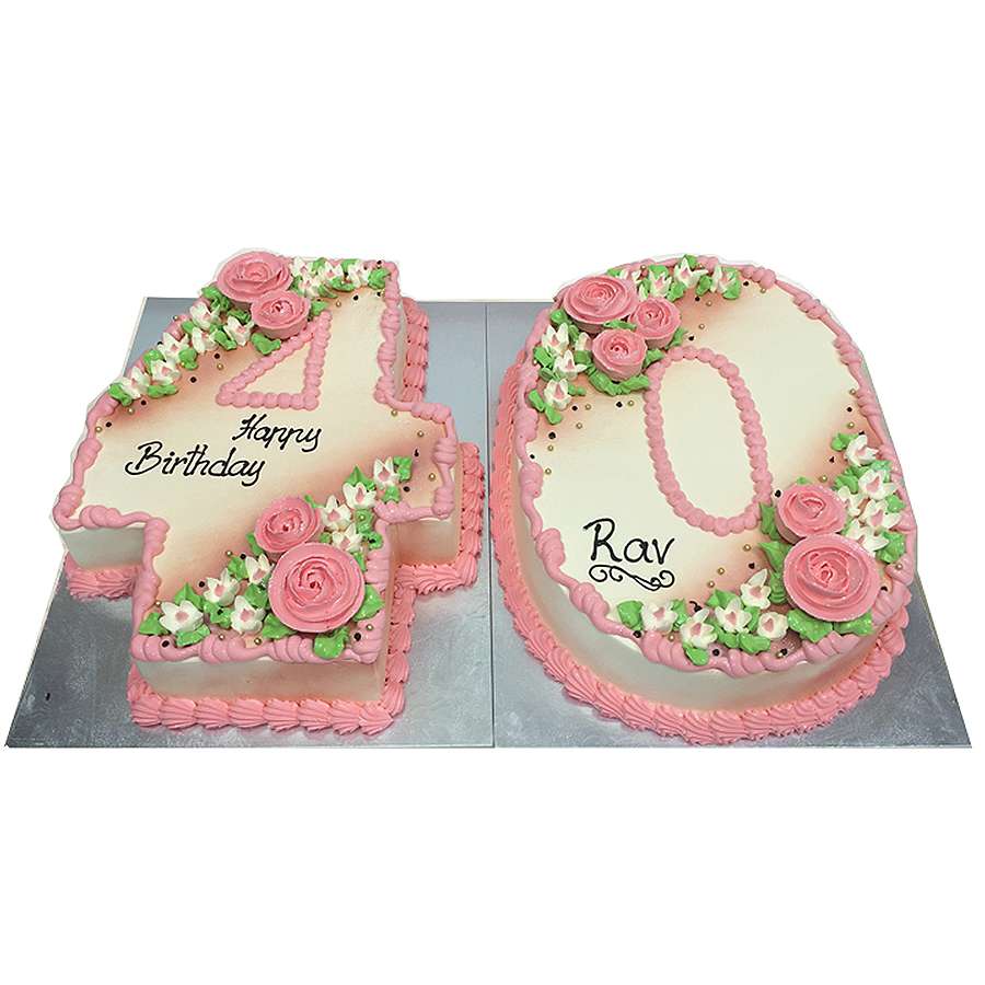 Pinkvilla Numerical Cake | Cakes & Bakes | Cake Delivery