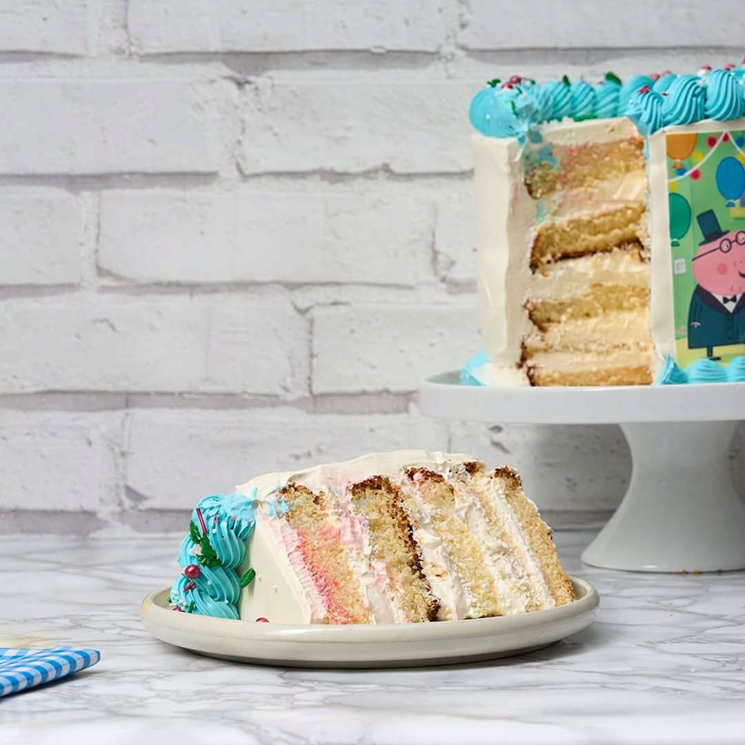 Peppa Pig Photo Cake