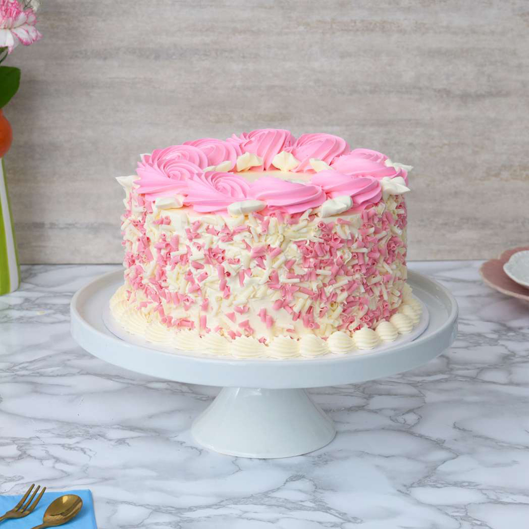 Pink Blossom Cake