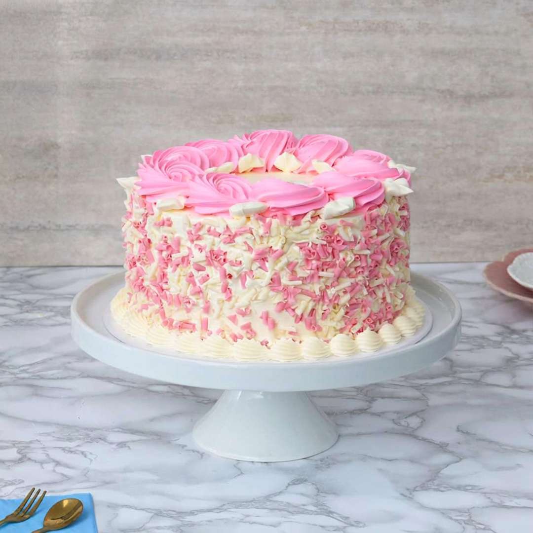 Pink Blossom Cake