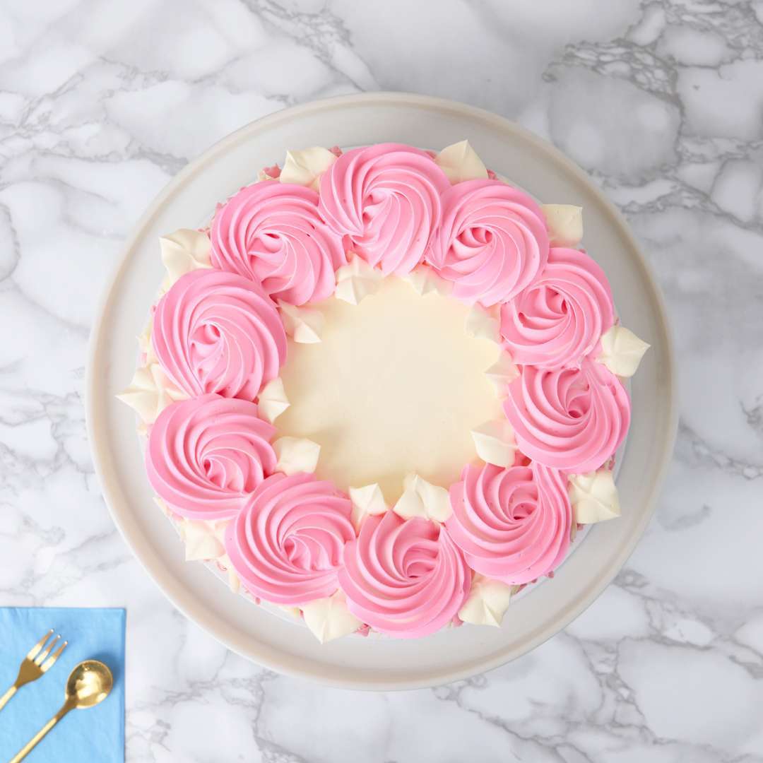 Pink Blossom Cake