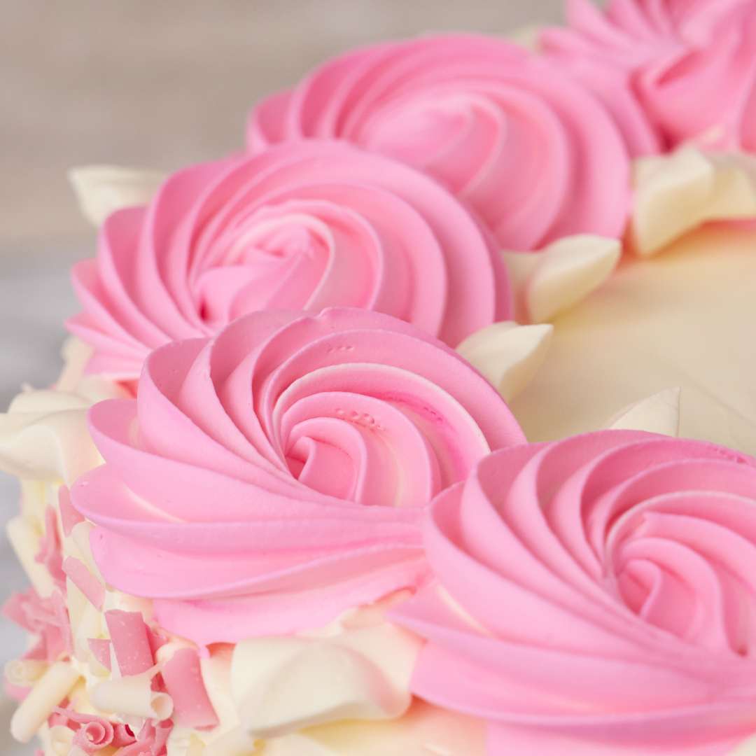 Pink Blossom Cake