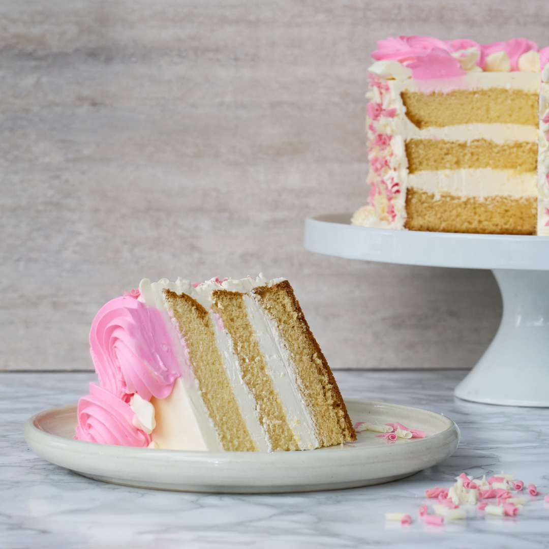 Pink Blossom Cake