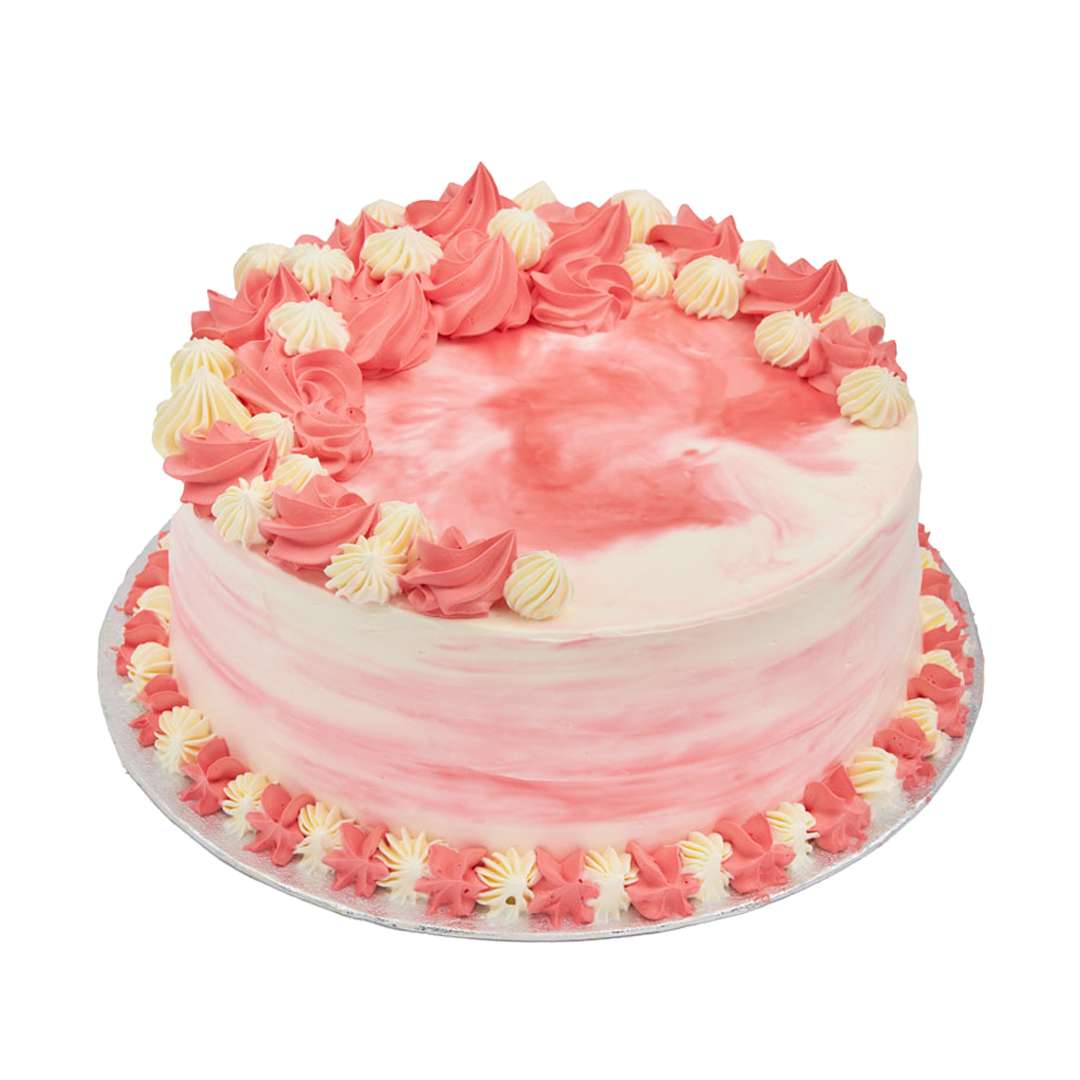 Pink Vanilla Cake