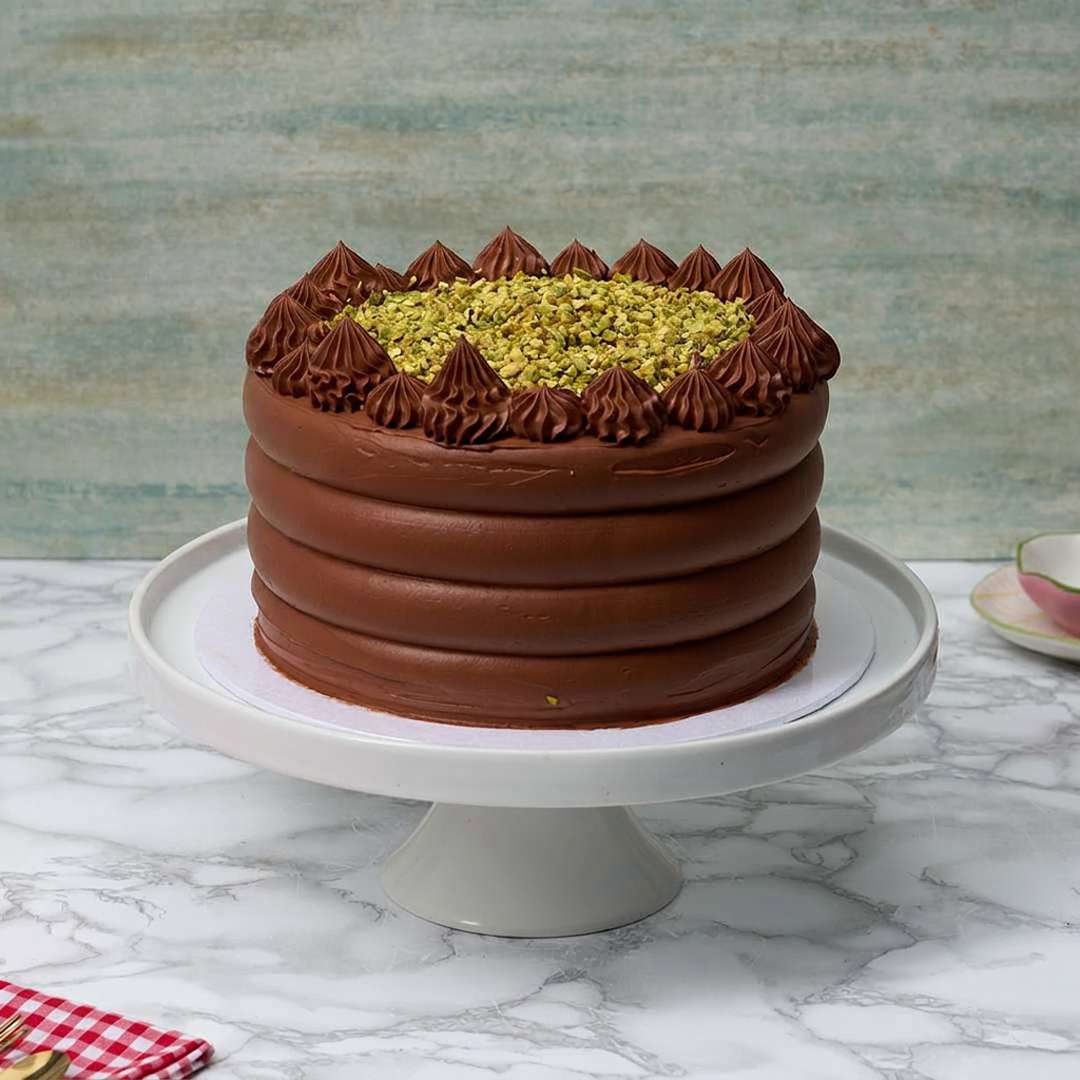Pistachio Chocolate Cake