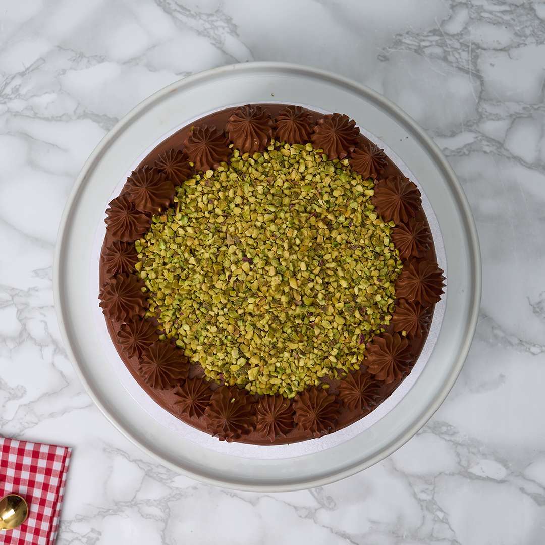 Pistachio Chocolate Cake