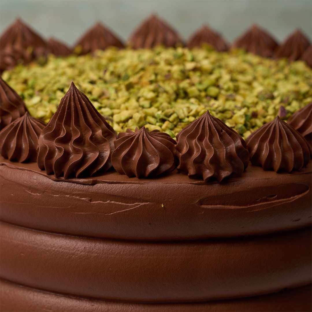 Pistachio Chocolate Cake