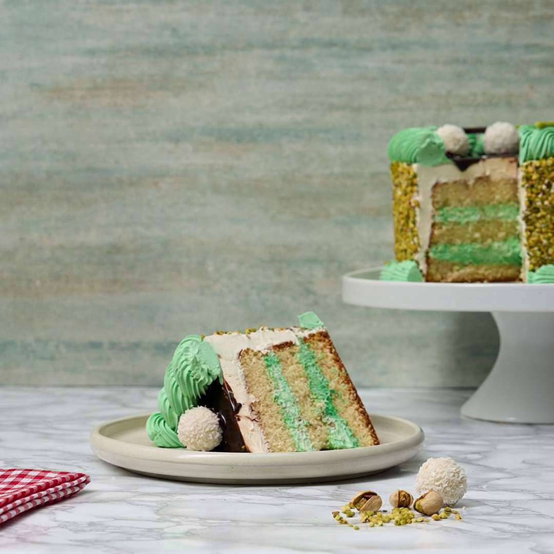 Pistachio Fusion Cake