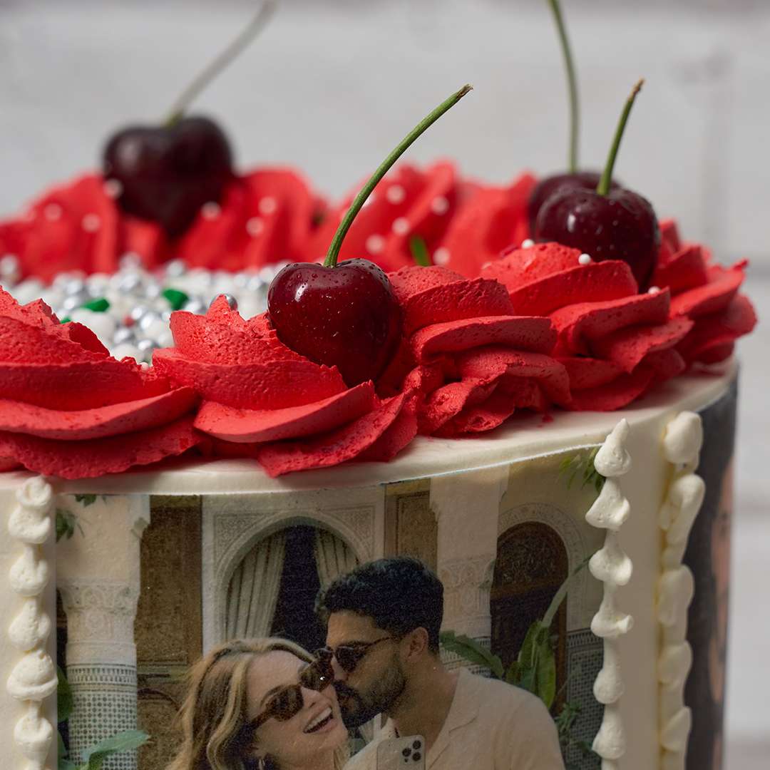 Polaroid Custom Photo Cake