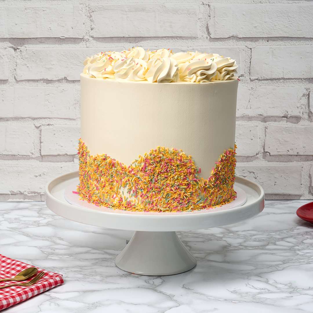 Rainbow Pinata Cake