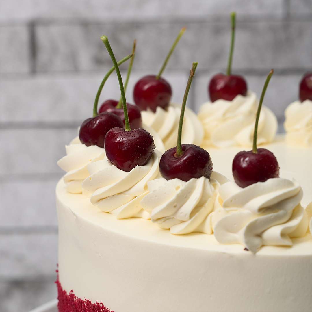 Red Velvet Forest Cake