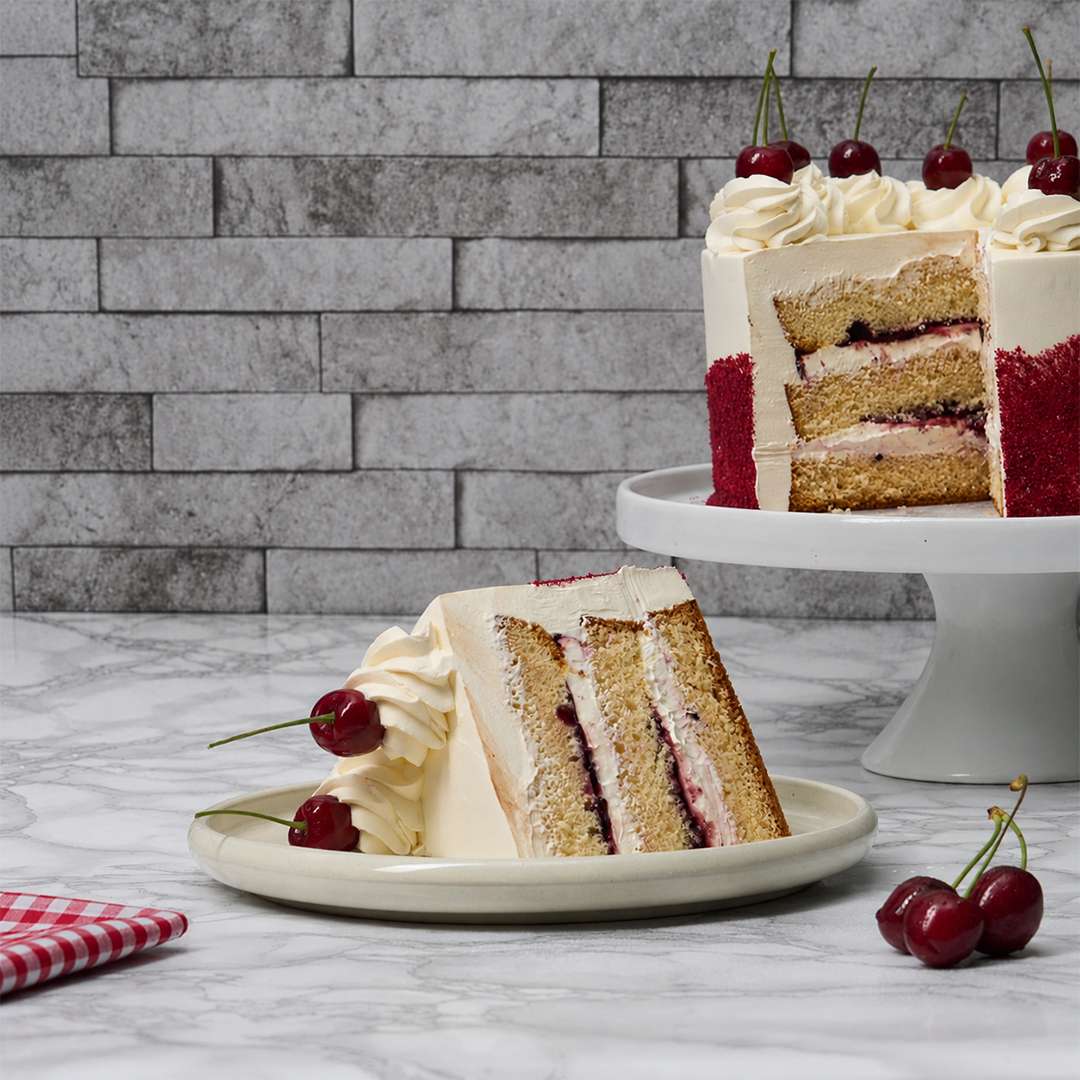 Red Velvet Forest Cake