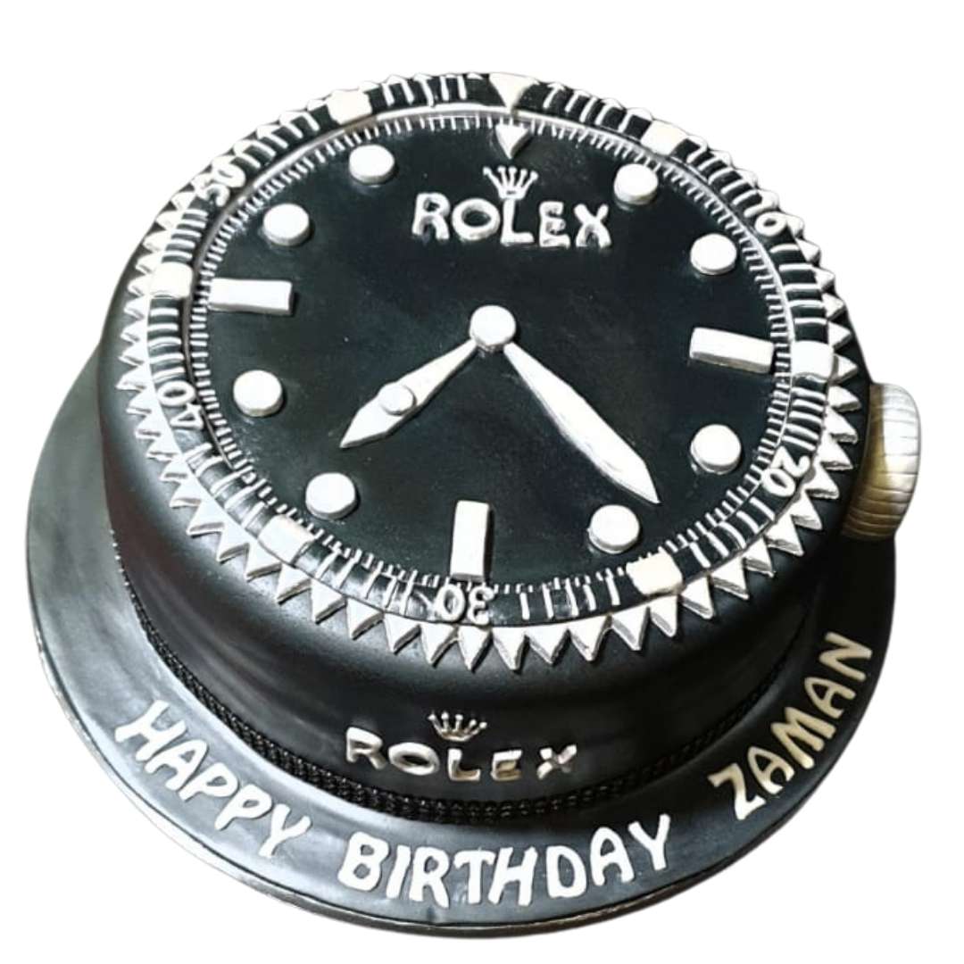 Rolex Watch Cake