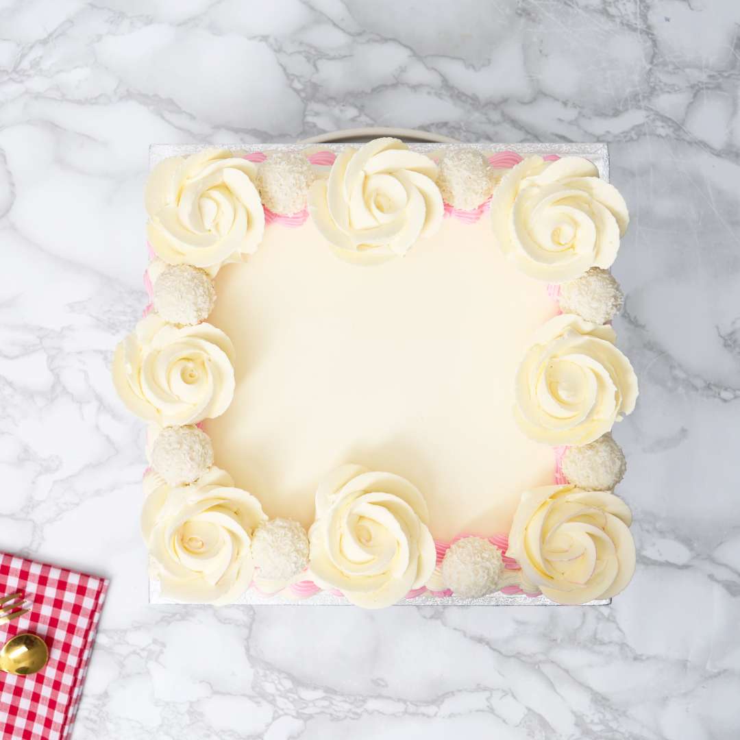 Floral Raefello Cake