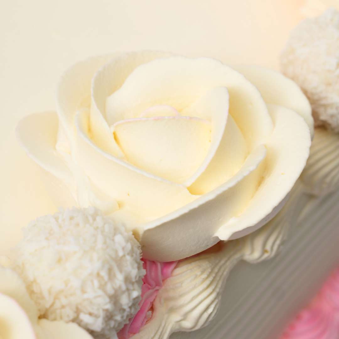 Floral Raefello Cake