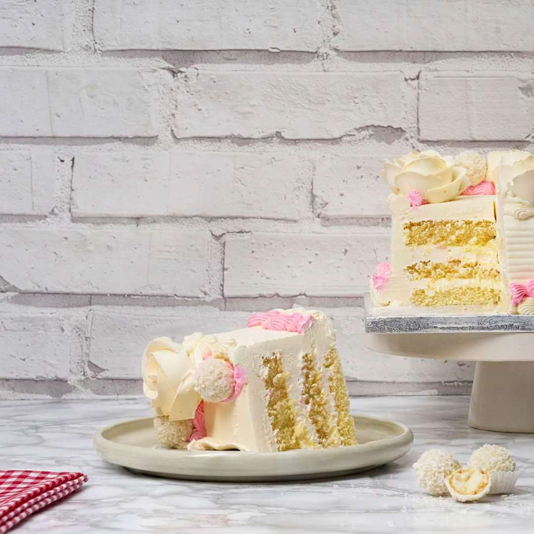 Floral Raefello Cake