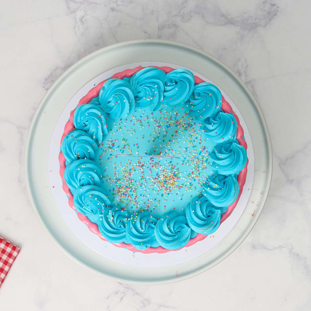 Stitch's Sweet Surprise Cake