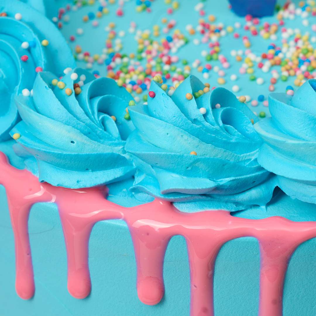 Stitch's Sweet Surprise Cake
