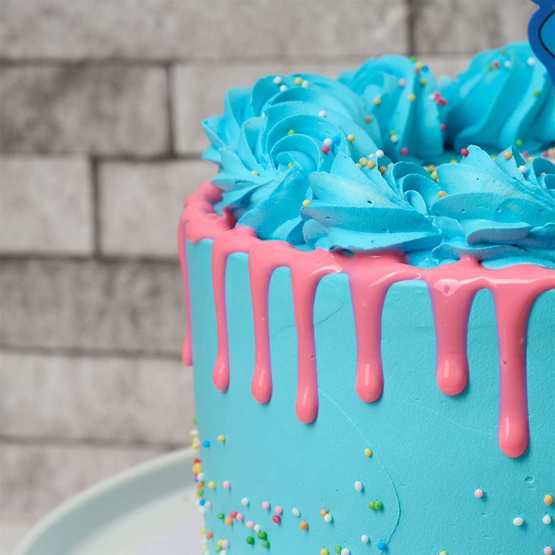 Stitch's Sweet Surprise Cake