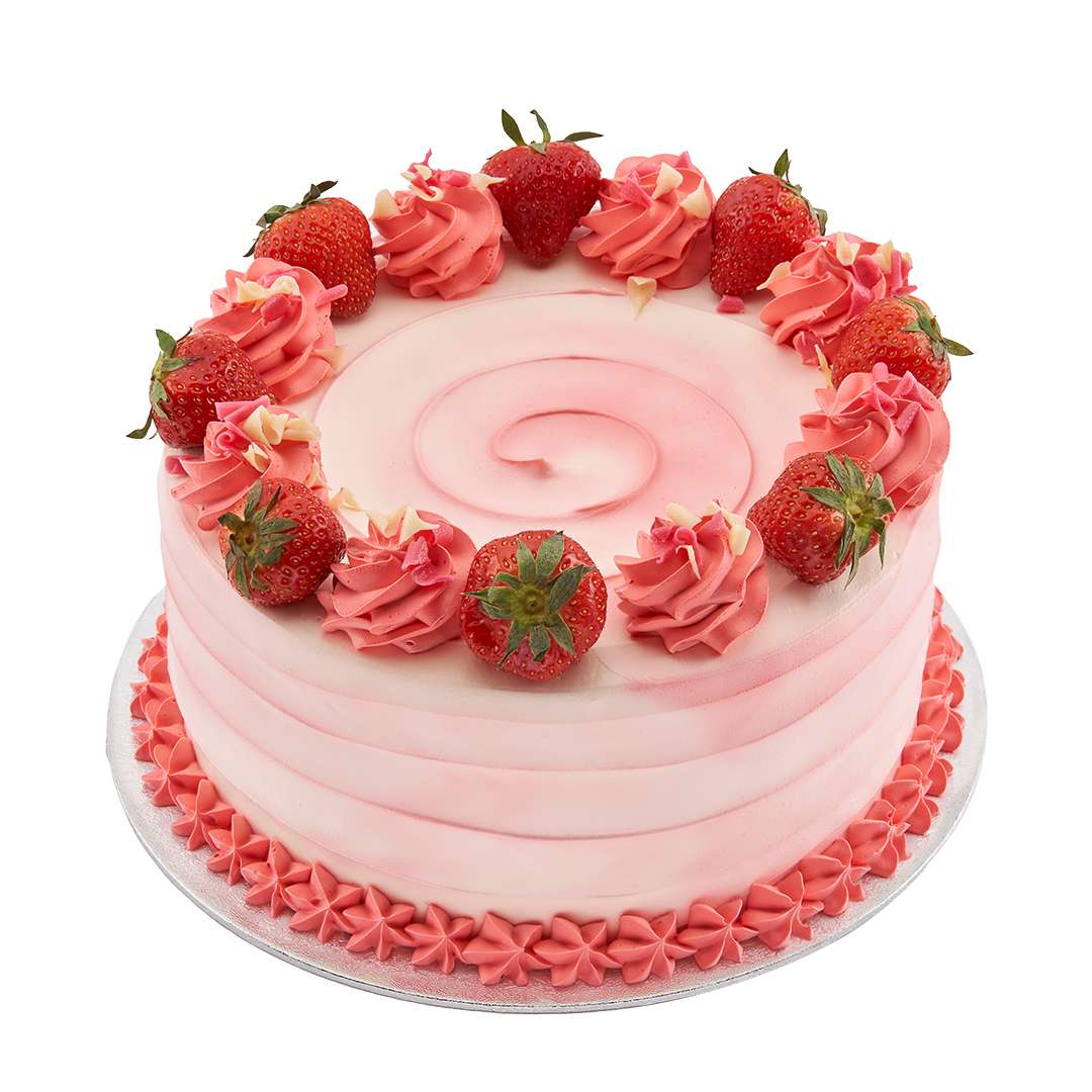 Strawberry Cake delivery online sameday Cakes & Bakes