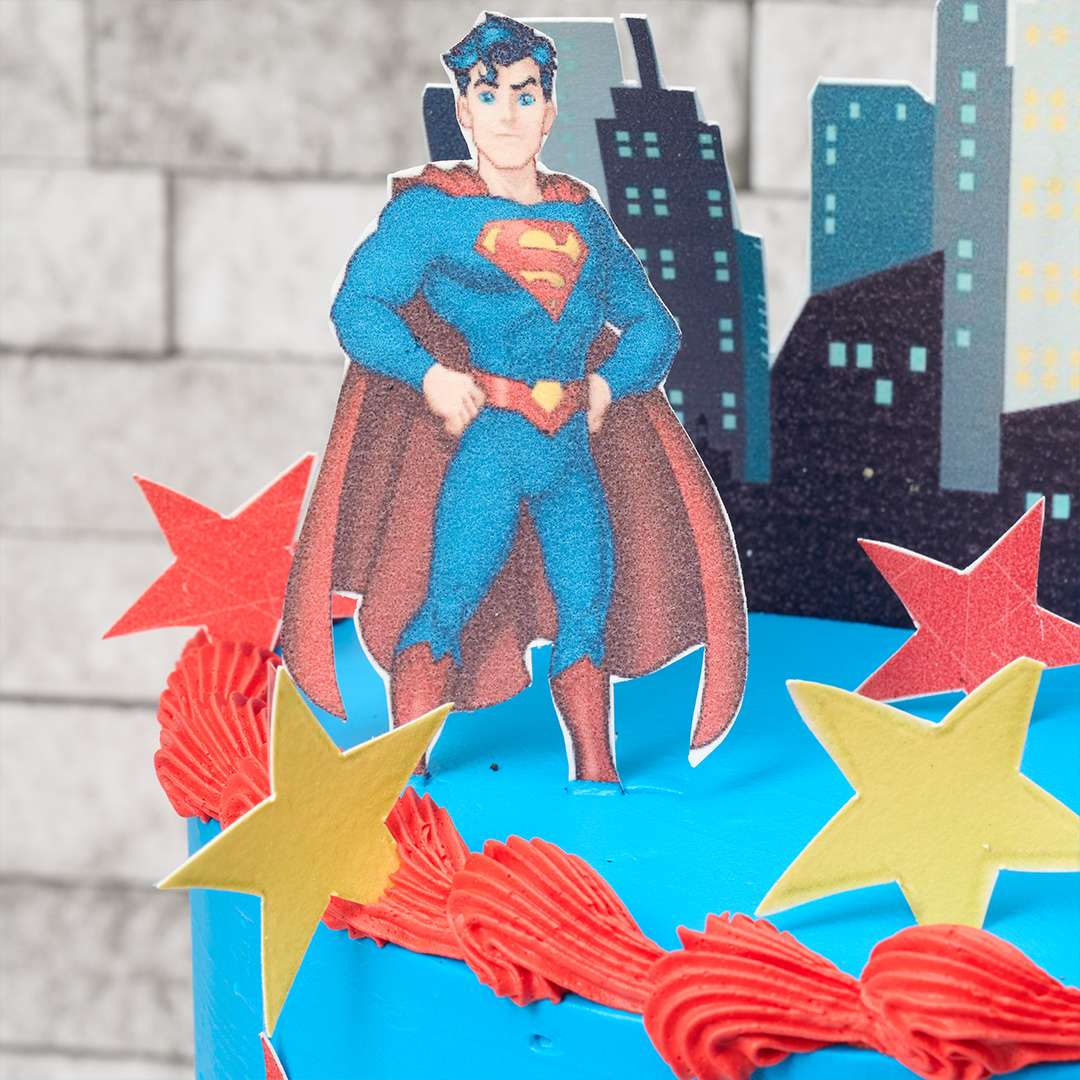 Superman cake