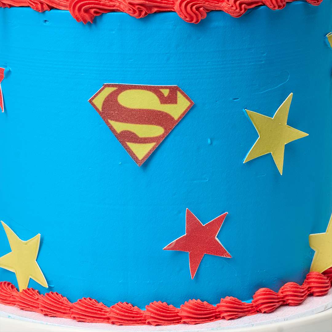 Superman cake