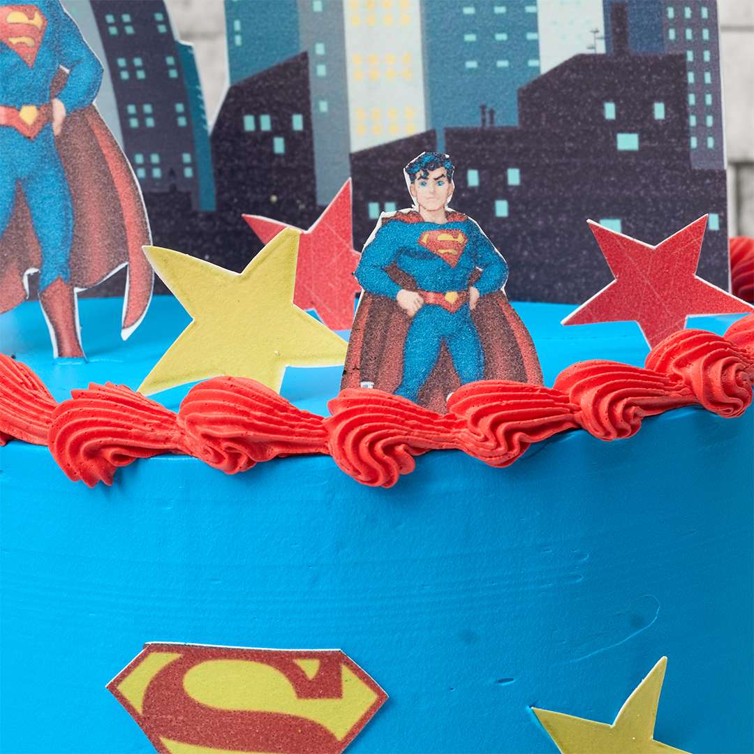Superman cake