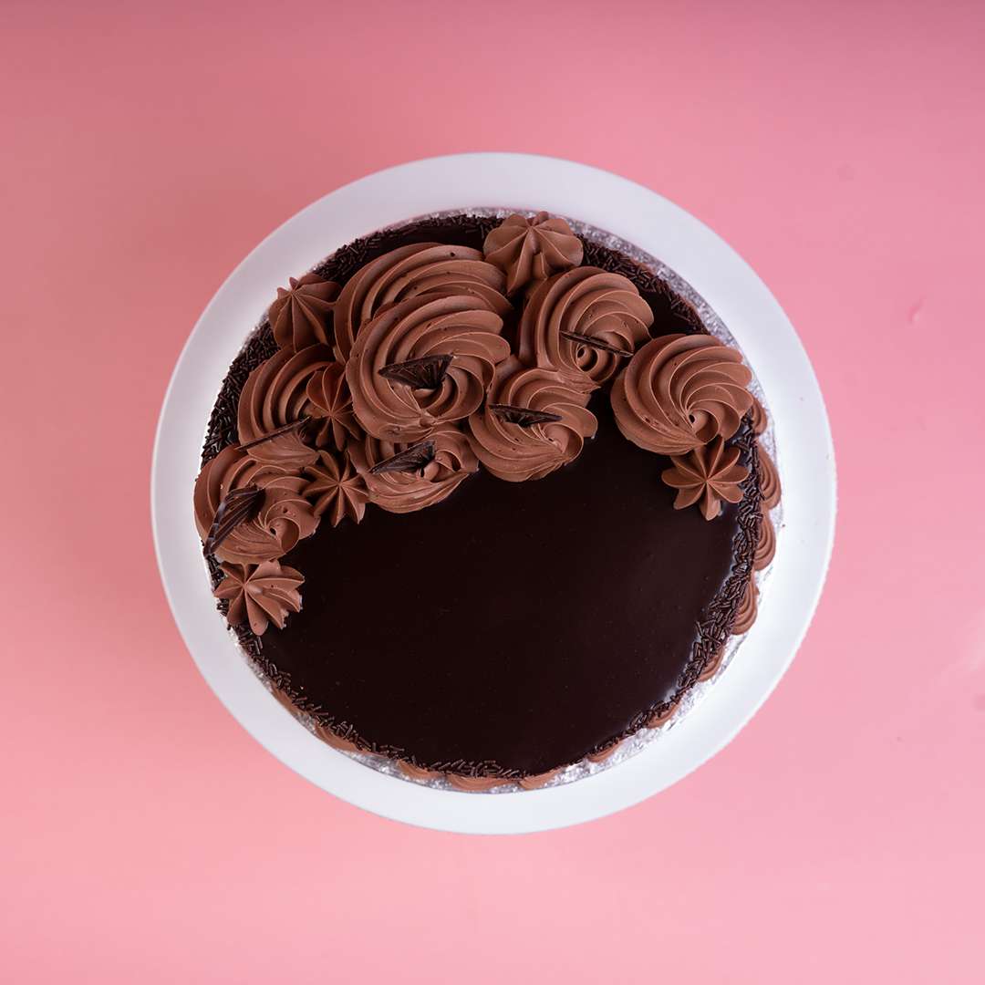 Swirled Ganache Dream Cake