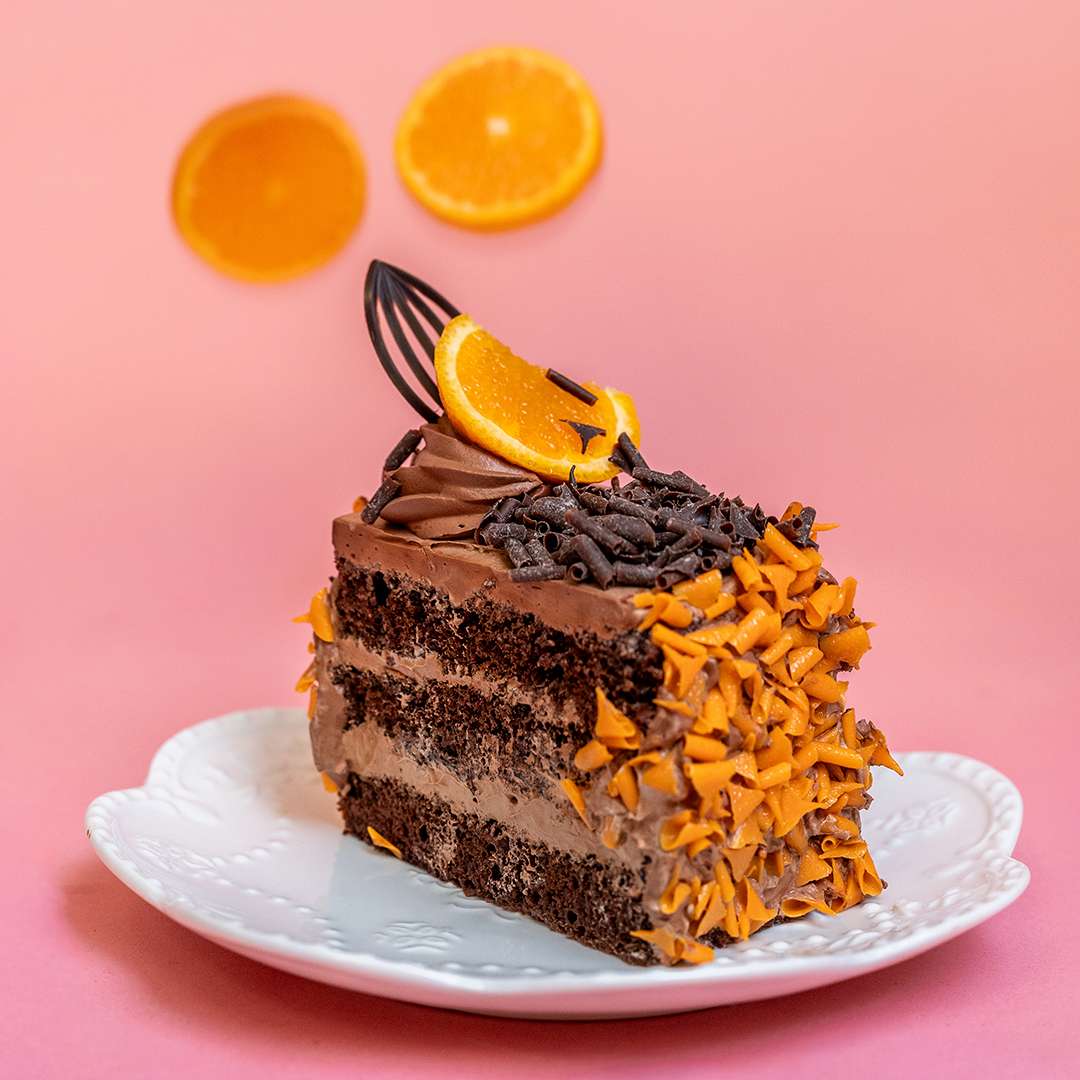 Tangy Truffle Cake Slice