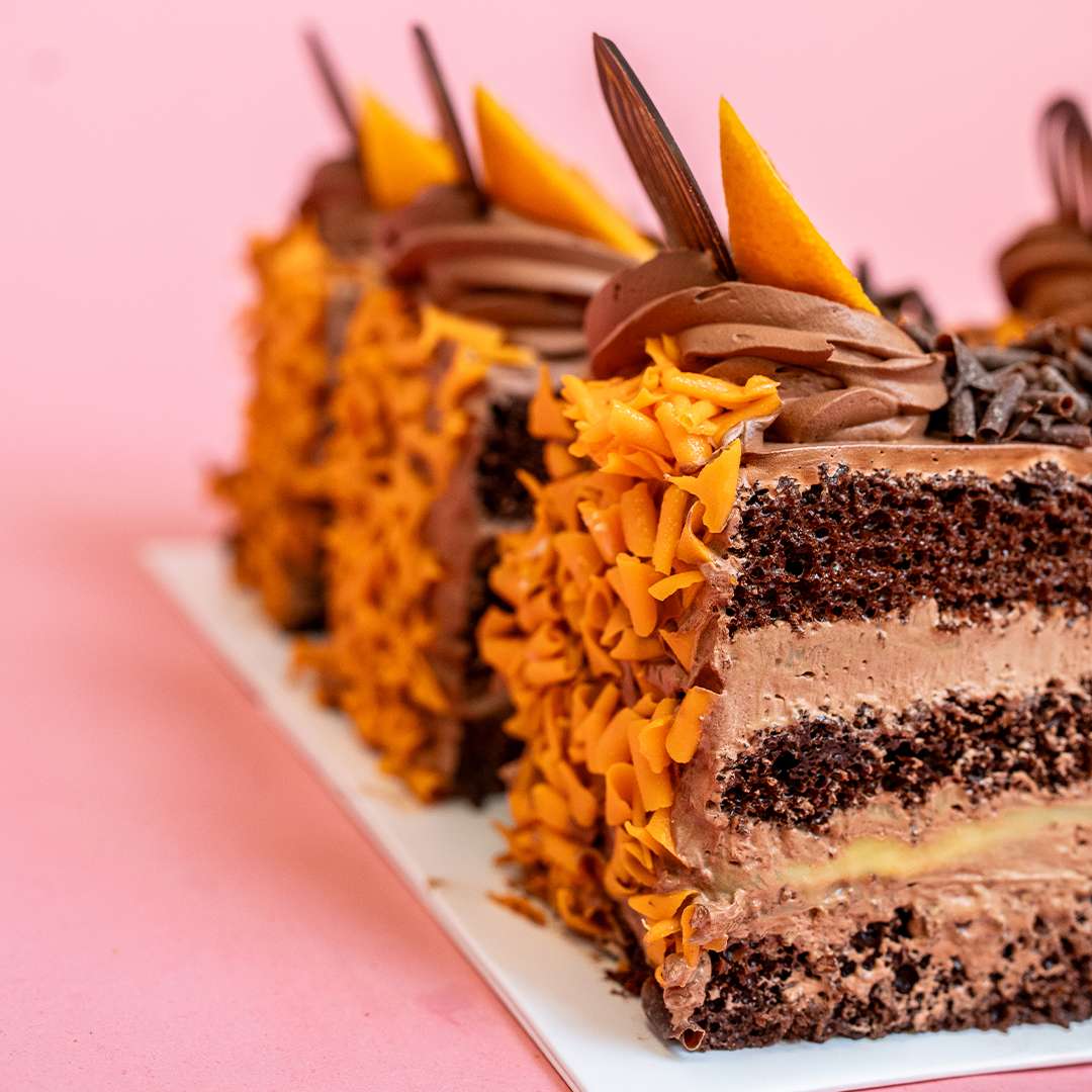 Tangy Truffle Cake Slice