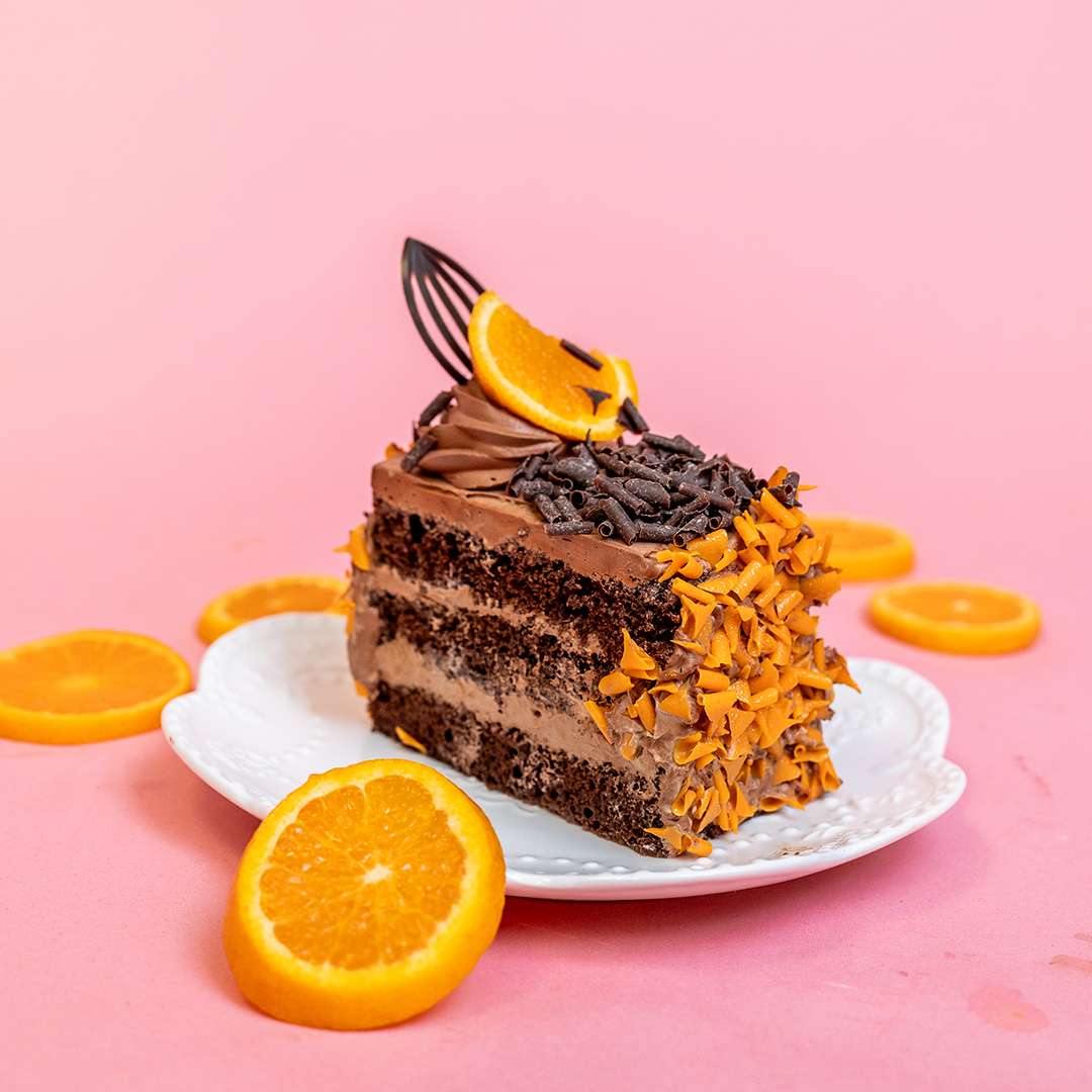 Tangy Truffle Cake Slice